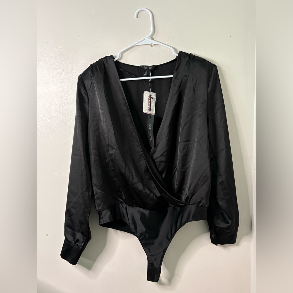 Rachel Zoe Black Bodysuit
